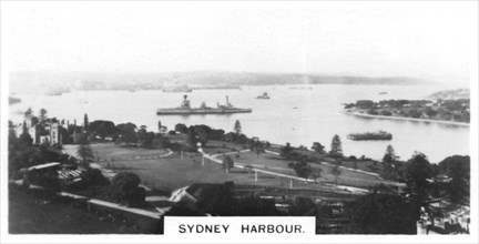 Sydney Harbour, Australia, 1928. Artist: Unknown