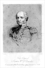 Sir James Whitley Deans Dundas (1785-1862), British admiral, 1855.Artist: W H Gibbs
