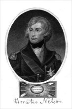 Horatio Nelson (1758-1805), 1st Viscount Nelson, 1837.Artist: I Chapman