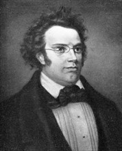 Franz Peter Schubert, (1797-1828), Austrian composer, 1909. Artist: Unknown