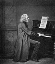 Franz Liszt, (1811-1886), Hungarian virtuoso pianist and composer, 1909. Artist: Franz Liszt Artist: Unknown
