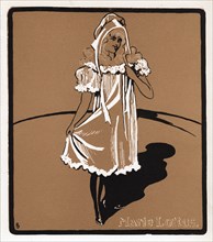 Marie Loftus (1857-1940), Scottish music hall star, late 19th century. Artist: Unknown