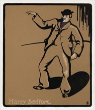 Harry Bedford, theatre performer, late 19th century. Artist: Unknown