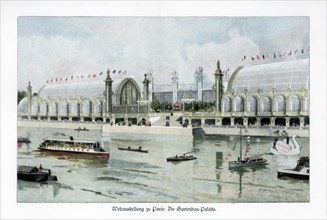 Palace of Horticulture, Paris World Exposition, 1889, (1900).Artist: Ewald Thiel