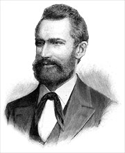 Ludwig Leichhardt, 19th century Prussian explorer and naturalist, (1900). Artist: Unknown