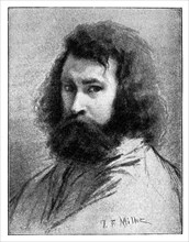 Jean-Francois Millet, 19th century French painter, (1900).Artist: Jean Francois Millet