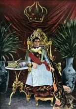 Queen Ranavalona Manjaka III of Madagascar, c 1880s. Artist: Unknown