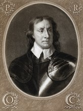Oliver Cromwell, (1599-1658), English military leader and politician,1657, (1899). Artist: Unknown