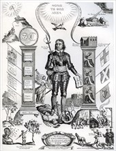 'The Embleme of England's Distractions', 1658, (1899). Artist: Unknown