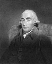 Joseph Black, 18th century Scottish physicist and chemist, (1836).Artist: James Posselwhite