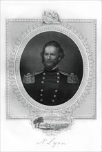 General Nathaniel Lyon, Union general in the American Civil War, (1862-1867). Artist: Unknown