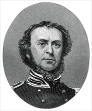Samuel Francis Du Pont, admiral in the United States Navy, 1862-1867.Artist: J Rogers
