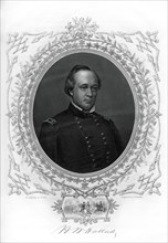 General Henry Wager Halleck, senior Union Army commander, 1862-1867.Artist: G Stodart