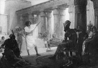 'Joseph Interpreting Pharaoh's Dream', early 20th century.Artist: Margaret Dovaston