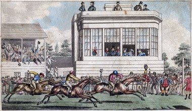 George IV and the Duke of York, The Royal Stand, Ascot, early 19th century. Artist: Unknown