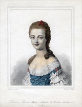 Louise Marie Adelaide de Bourbon-Penthievre, duchesse d'Orleans, late 18th century, (1821). Artist: Weber