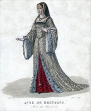 'Anne de Bretagne', (early 19th century). Creator: Georges Jacques Gatine.