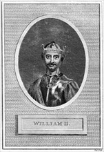 King William II of England.Artist: Pass
