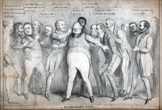 'Blind Man's Buff', early 19th century. Artist: Unknown