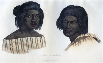 'Natives of California', 1848. Artist: Unknown