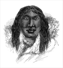 A Patagonian, 1848. Artist: Unknown