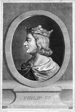 Philip VI of France.Artist: P Thomson