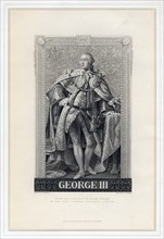 George III of the United Kingdom, (19th century).Artist: W Ridgway