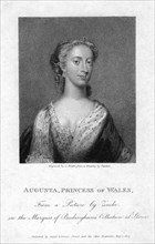 Augusta, Princess of Wales, (1807).Artist: Zincke