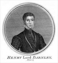 Henry Stuart, Lord Darnley, second husband of Mary, Queen of Scots. Artist: Unknown