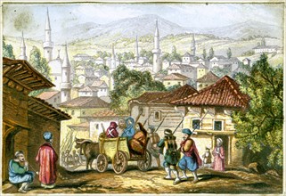 'Shumla. A city in the Northeastern part of Bulgaria', 19th century. Artist: Unknown