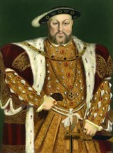 'Henry VIII', c1543, (1902).Artist: Hans Holbein the Younger