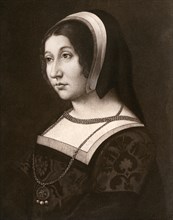 Unknown woman, formerly known as Margaret Tudor, c1520, (1902).Artist: Jean Perréal