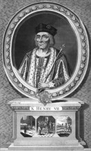 Henry VII, King of England.Artist: Parr