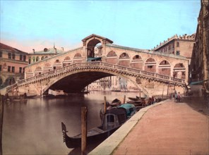 Rialto Bridge, Venice. Artist: Unknown