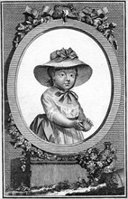 Princess Amelia, 6th daughter of George III.Artist: Page