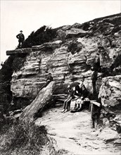 Lovers Seat, Fairlight, Hastings, Sussex, c1900. Artist: Unknown
