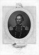 Nathaniel Lyon (1818-1861), American general, 1863. Artist: Unknown