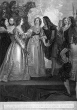 Charles II receiving the Duchess of Orleans at Dover, 1670 (1804).Artist: William Bromley