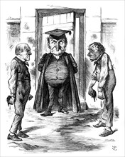 'A Bad Example', 1878.Artist: Swain