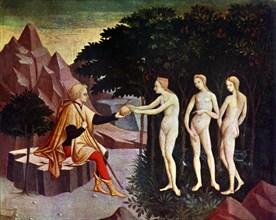 'The Judgement of Paris', c1450. Artist: Unknown