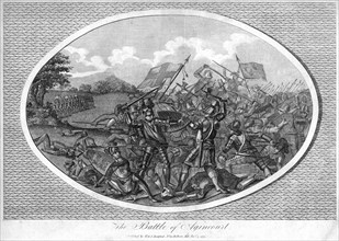 The Battle of Agincourt, 1415, (1792). Artist: Unknown
