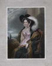 'Mary Elizabeth, Baroness of Clifford', 1828.Artist: J Wright