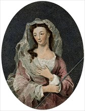 'Mrs Woffington', 1795. Artist: Unknown