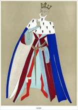 Costume of 1486, early to mid 20th century. Artist: Unknown