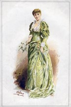 Miss Fortescue, 1883. Artist: Unknown