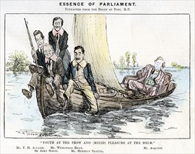 'Youth at the Prow and (Mixed) Pleasure at the Helm', 1912. Artist: Unknown