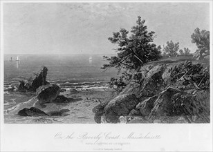 On the Beverly Coast, Massachusetts, 19th century.Artist: John Frederick Kensett