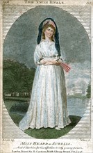 'Miss Heard as Aurelia', 1796 Artist: Unknown