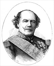 Francois Certain Canrobert (1809-1895), general and Marshal of France. Artist: Unknown