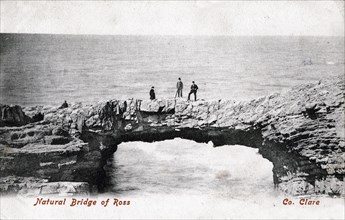 Natural Bridge of Ross, County Clare, Ireland, 1906. Artist: Unknown